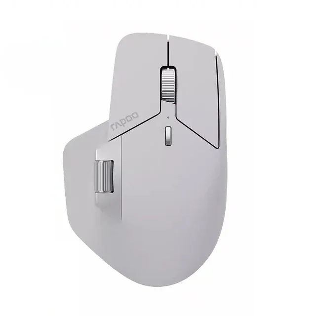 Rapoo MT760 Rechargeable Multi-mode Wireless Mouse Ergonomic 3200 DPI Easy-Switch Up to 4 Devices Bluetooth Mouse Office Mice