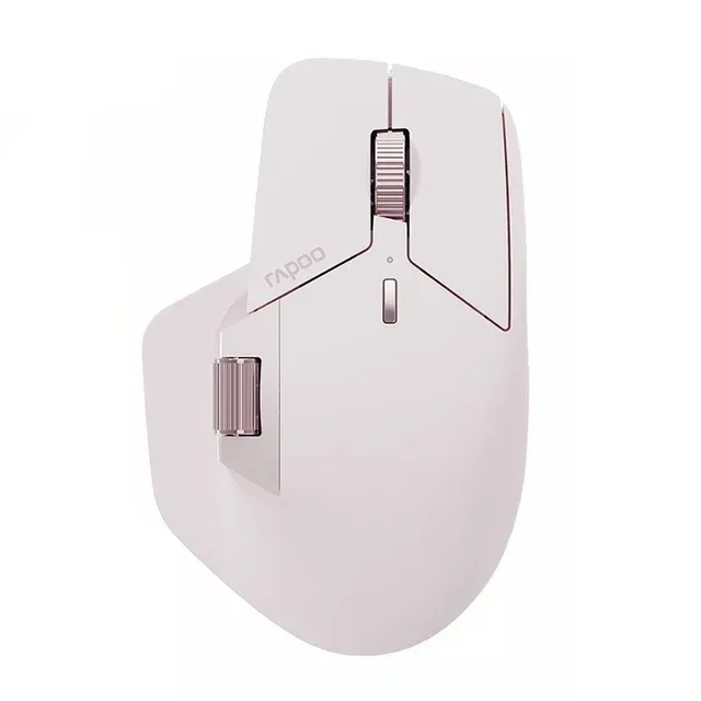 Rapoo MT760 Rechargeable Multi-mode Wireless Mouse Ergonomic 3200 DPI Easy-Switch Up to 4 Devices Bluetooth Mouse Office Mice