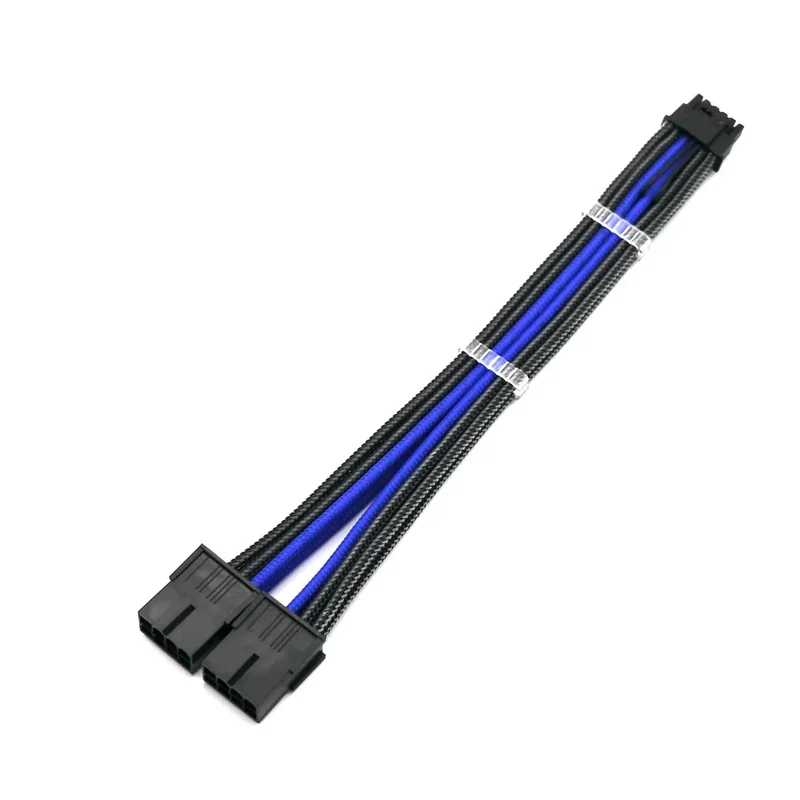 Custom 12VHPWR 12+4Pin to 2pcs PCI-E 8Pin GPU Graphics Video Card 16AWG PCIE 5.0 Cable RTX3090Ti Power Supply Extension Cable