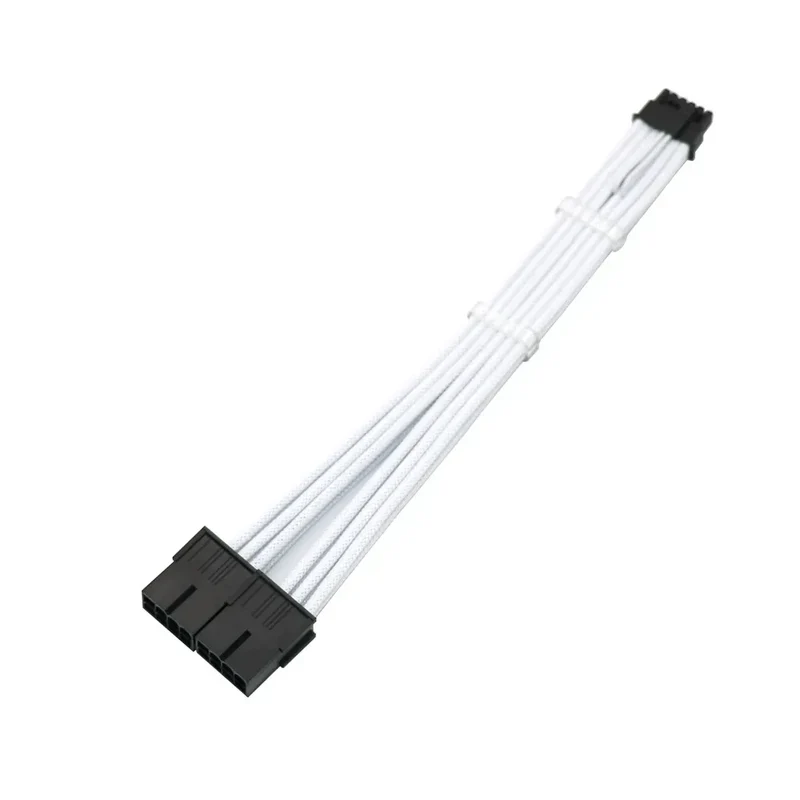 Custom 12VHPWR 12+4Pin to 2pcs PCI-E 8Pin GPU Graphics Video Card 16AWG PCIE 5.0 Cable RTX3090Ti Power Supply Extension Cable
