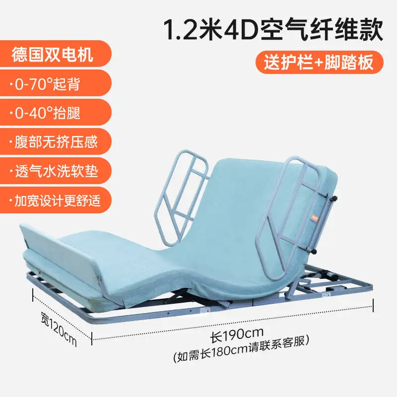 Electric Nursing Mattress for Elderly Bedridden - Auto - Rollover Assist in Standing Up Lift - Bed Function Ideal Tatami FYMS