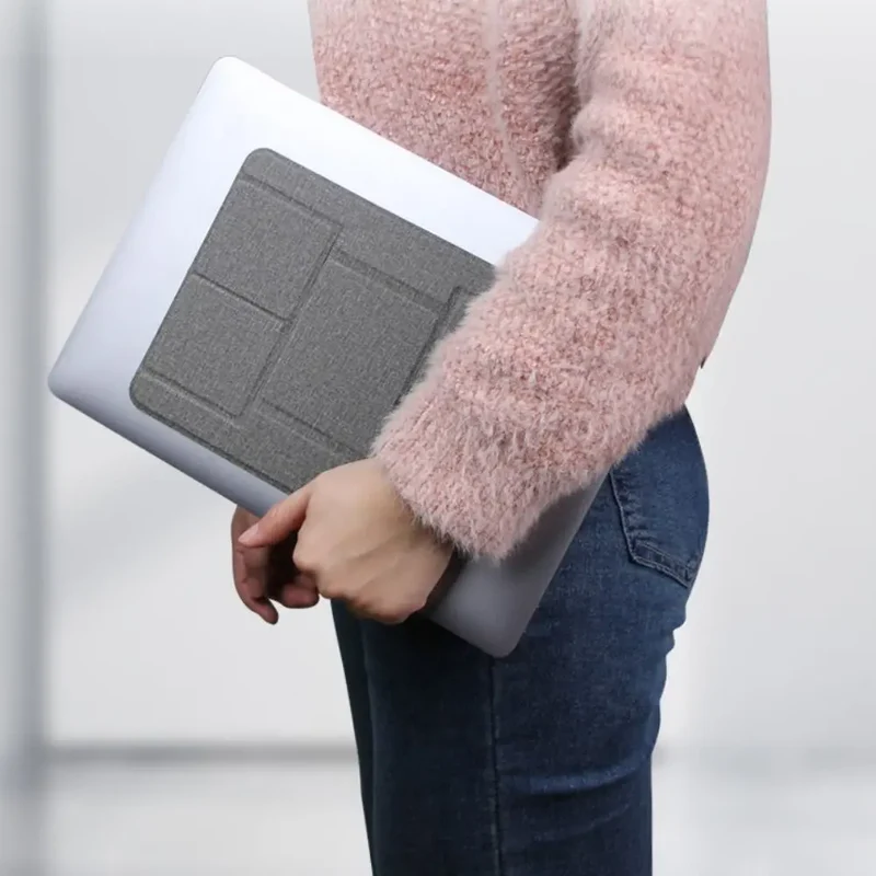 Foldable Tablet PU Stand for 12.5 13 14 15 16inch Laptop Holder Computer Tablets Bracket Adjustment Mount Office Accessories