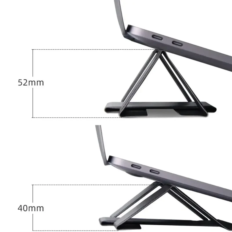 Foldable Tablet PU Stand for 12.5 13 14 15 16inch Laptop Holder Computer Tablets Bracket Adjustment Mount Office Accessories