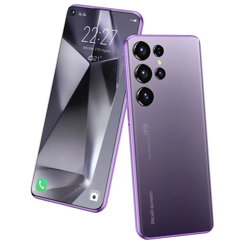 Hot Selling 5G Smartphone S24 S25 Ultra Telephone 7.3 Inch Android Phones Unlocked 16G+1TB Cellphone Mobile Phones 4G 5G