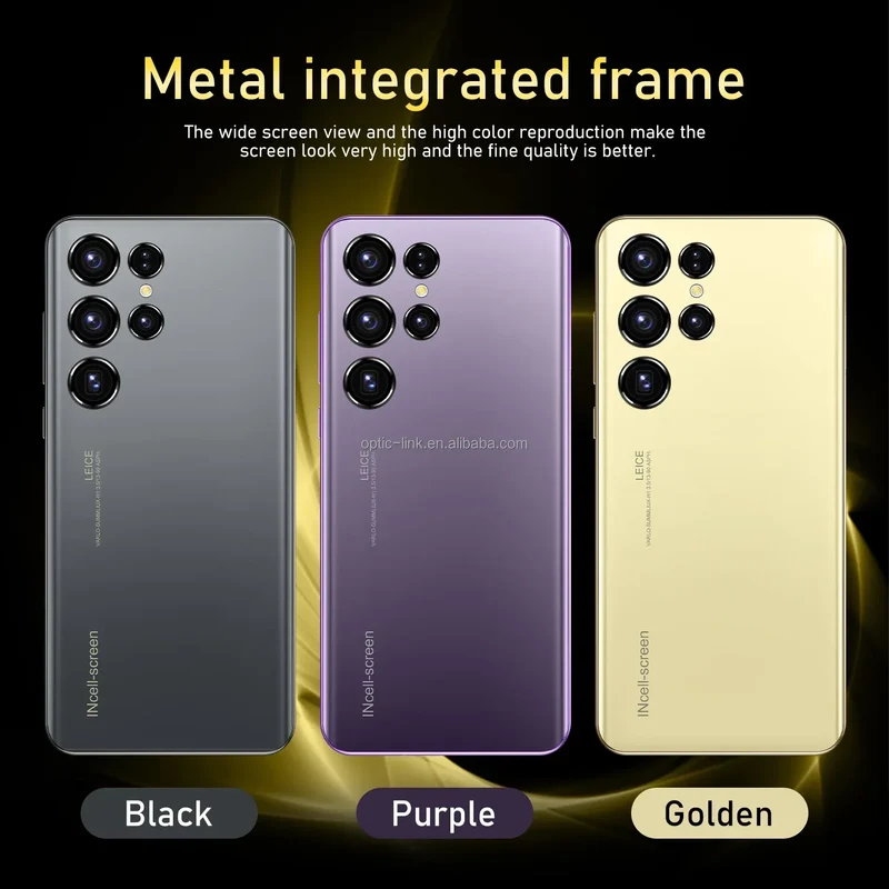 Hot Selling 5G Smartphone S24 S25 Ultra Telephone 7.3 Inch Android Phones Unlocked 16G+1TB Cellphone Mobile Phones 4G 5G
