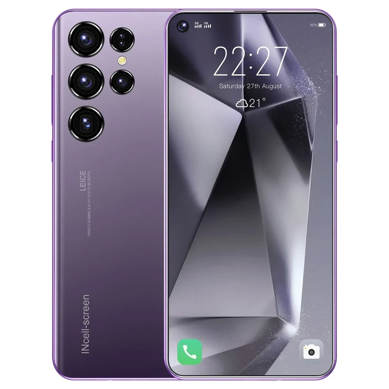 Hot Selling 5G Smartphone S24 S25 Ultra Telephone 7.3 Inch Android Phones Unlocked 16G+1TB Cellphone Mobile Phones 4G 5G