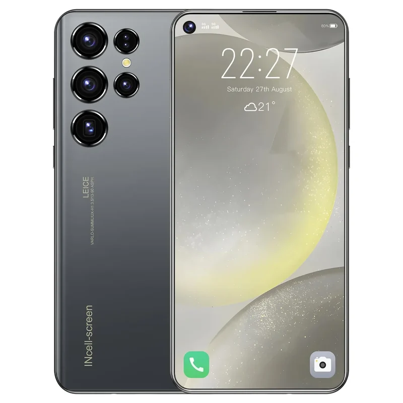 Hot Selling 5G Smartphone S24 S25 Ultra Telephone 7.3 Inch Android Phones Unlocked 16G+1TB Cellphone Mobile Phones 4G 5G