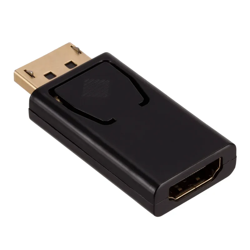 HD 4K DisplayPort To HDMI-compatible Adapter Converter DP Male To Female HDMI-compatible HDTV Adapter Video Audio PC Laptop