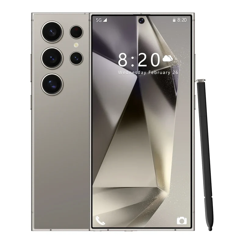 Wholesales S24 Ultra 7.4inch 512GB Telephone Unlock 4G Smartphone Android 14.0 Cell Phone S23 S24 Mobile Phones