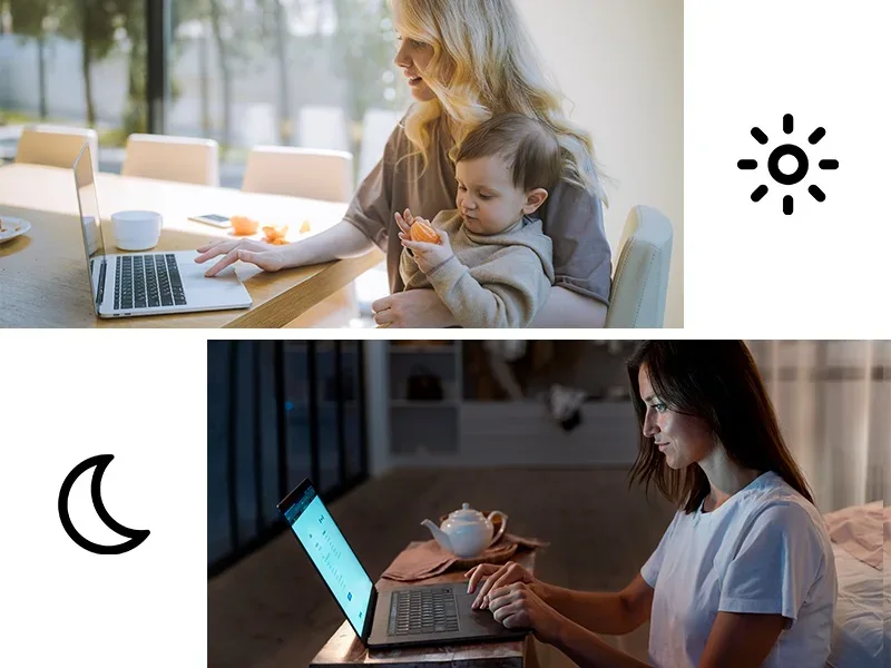 GLOSSY 13.3 Screen + Small Screen Guard Protector For LENOVO YOGA BOOK 9I 2023