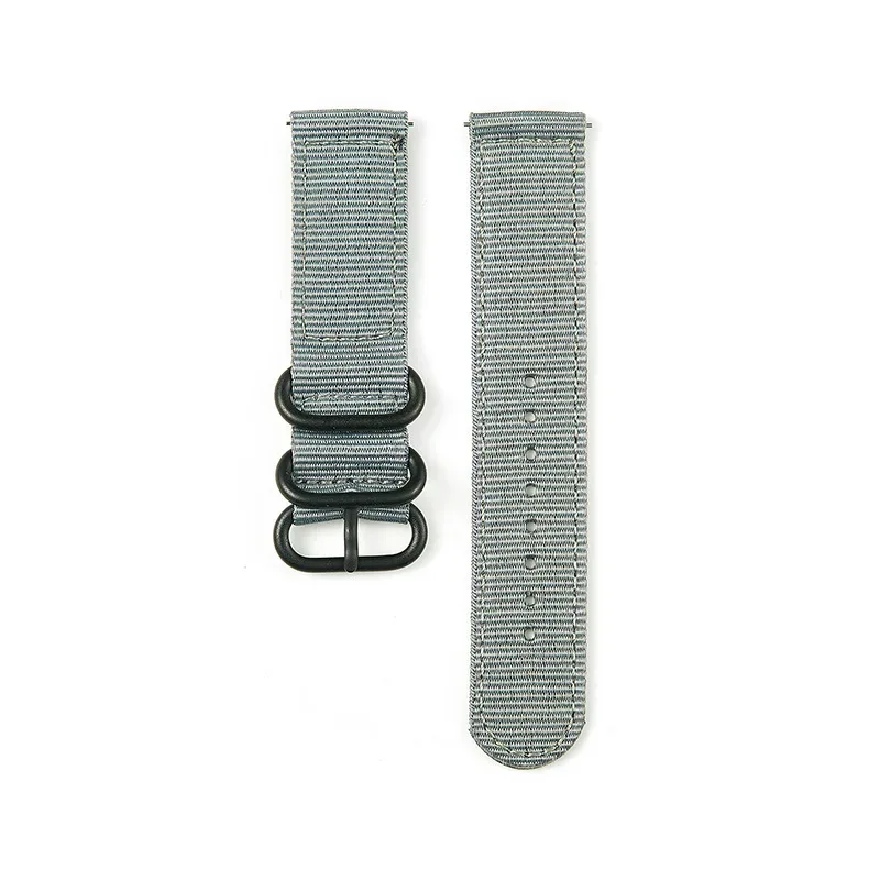 Nylon Watch Band Waterproof Ballistic Nylon One- Military Watch Straps for Men & Women Choice of Color & Width 18mm, 20mm, 22mm