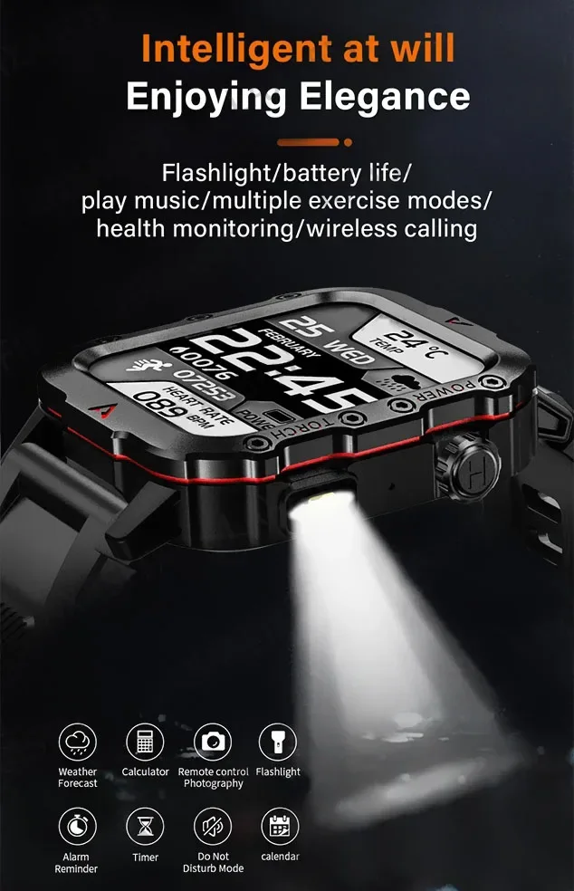 2025 Smartwatch New GPS Smart Watch Men 1.71 Inch HD Display Screen GPS & Make/Receive Phone Calls 340mAh Battery Smart Bracelet