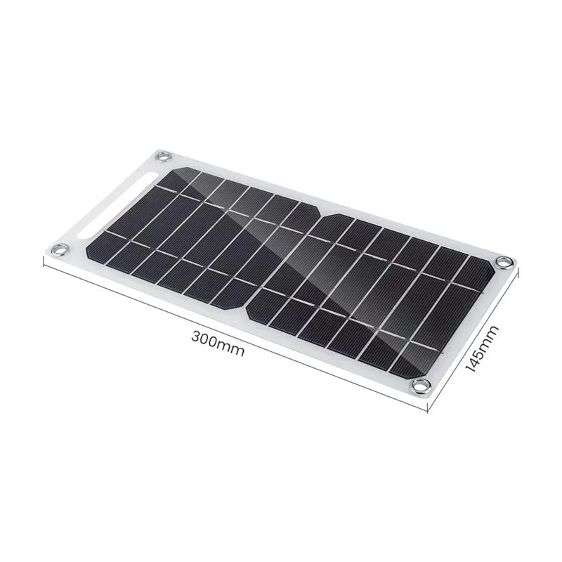 5V 6W Small Solar Panel Power Outdoor Waterproof Hike Camping Portable Solar Charger For Car Moblie Phone Battery Charger