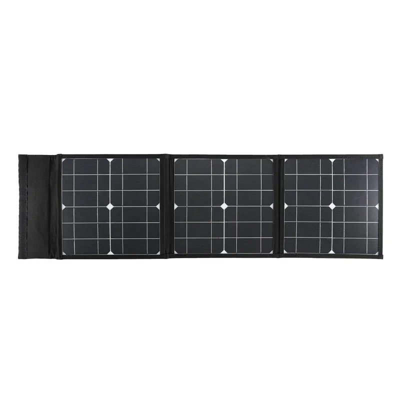 100W Foldable Solar Panel DC+USB Fast Charging 18V Portable Folding Bag Power Bank for Mobile Phone Camping Outdoor Emergency