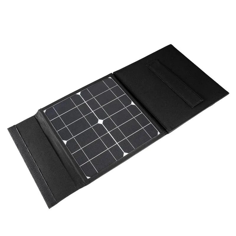 100W Foldable Solar Panel DC+USB Fast Charging 18V Portable Folding Bag Power Bank for Mobile Phone Camping Outdoor Emergency