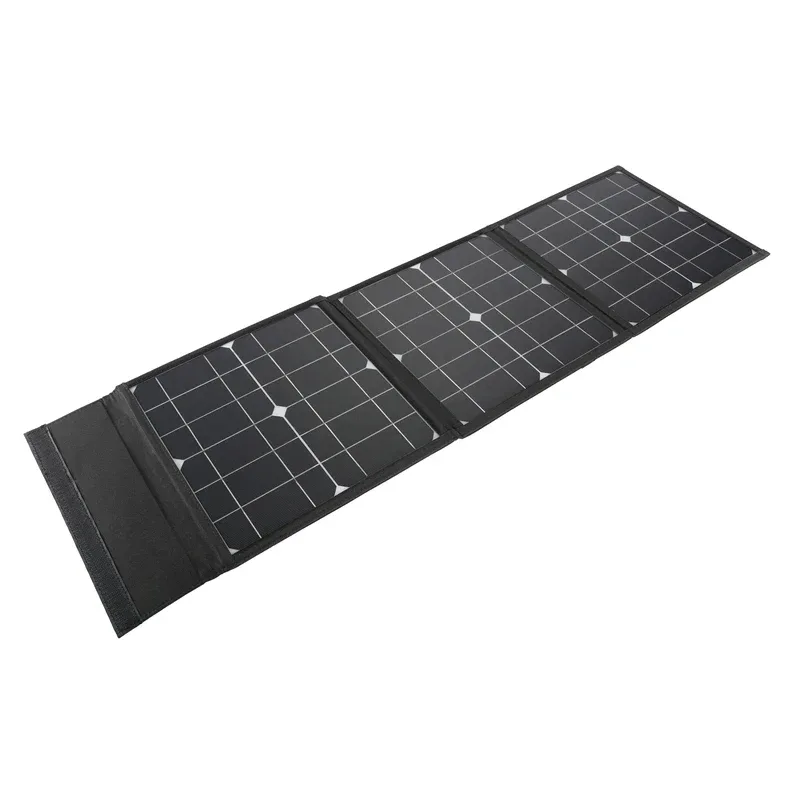 100W Foldable Solar Panel DC+USB Fast Charging 18V Portable Folding Bag Power Bank for Mobile Phone Camping Outdoor Emergency