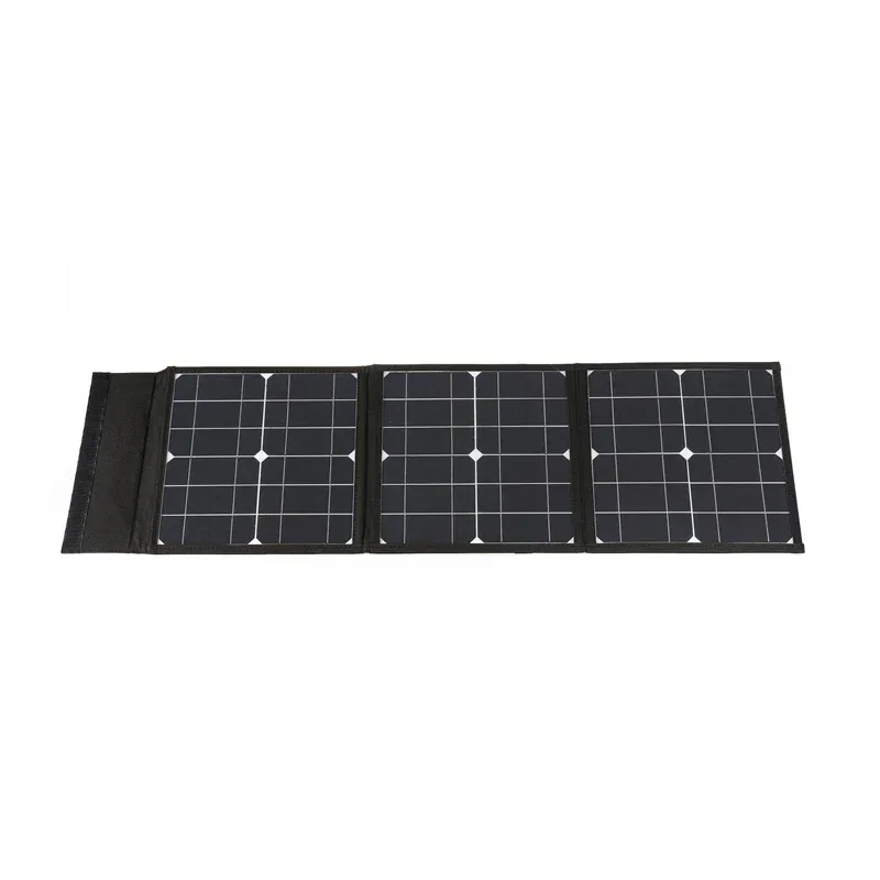 100W Foldable Solar Panel DC+USB Fast Charging 18V Portable Folding Bag Power Bank for Mobile Phone Camping Outdoor Emergency