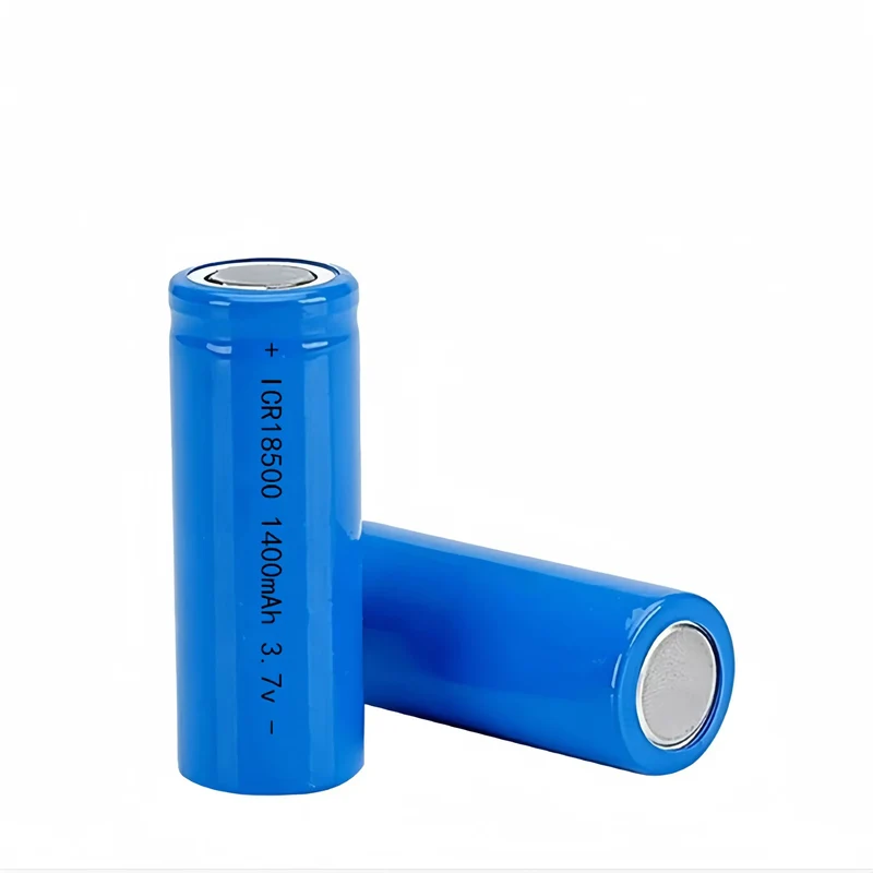 2Pcs/Lot 3.7V 18500 1400mAh rechargeable lithium battery 3.7V strong light flashlight anti-light special lithium battery