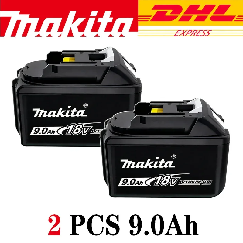 100% Genuine Makita Battery 18V 6Ah 9Ah Rechargeable Lithium Battery High Capacity for Makita Cordles Power Tool Battery