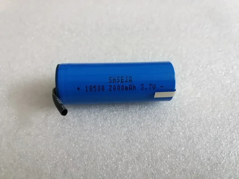18500 2000mAh 3.7 V rechargeable battery Recarregavel lithium ion battery for LED flashlight