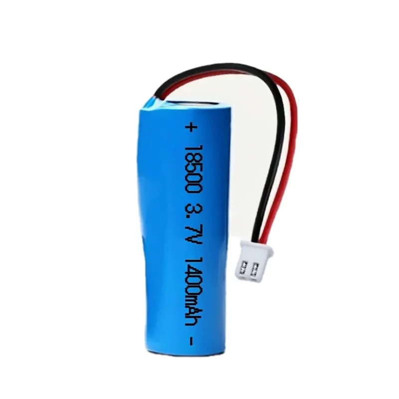 18500 3.7V 1400mAh Rechargeable Lithium Battery with Connector Wires for Flashlight Electric toothbrush Radio Keyboard Mouse