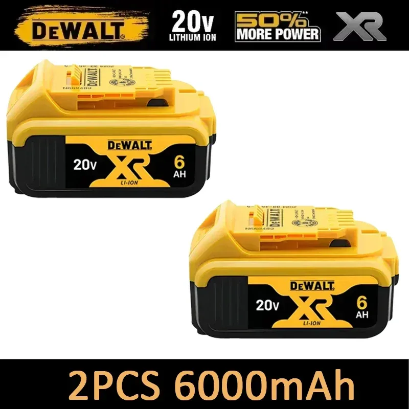 100% Original DeWalt 20V/60V 30 2.0Ah-9.0Ah MAX Battery Power Tool Replacement For DCB184 DCB181 DCB182 DCB200 Battery