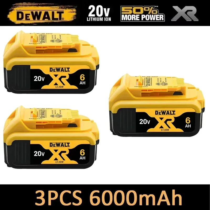 100% Original DeWalt 20V/60V 30 2.0Ah-9.0Ah MAX Battery Power Tool Replacement For DCB184 DCB181 DCB182 DCB200 Battery