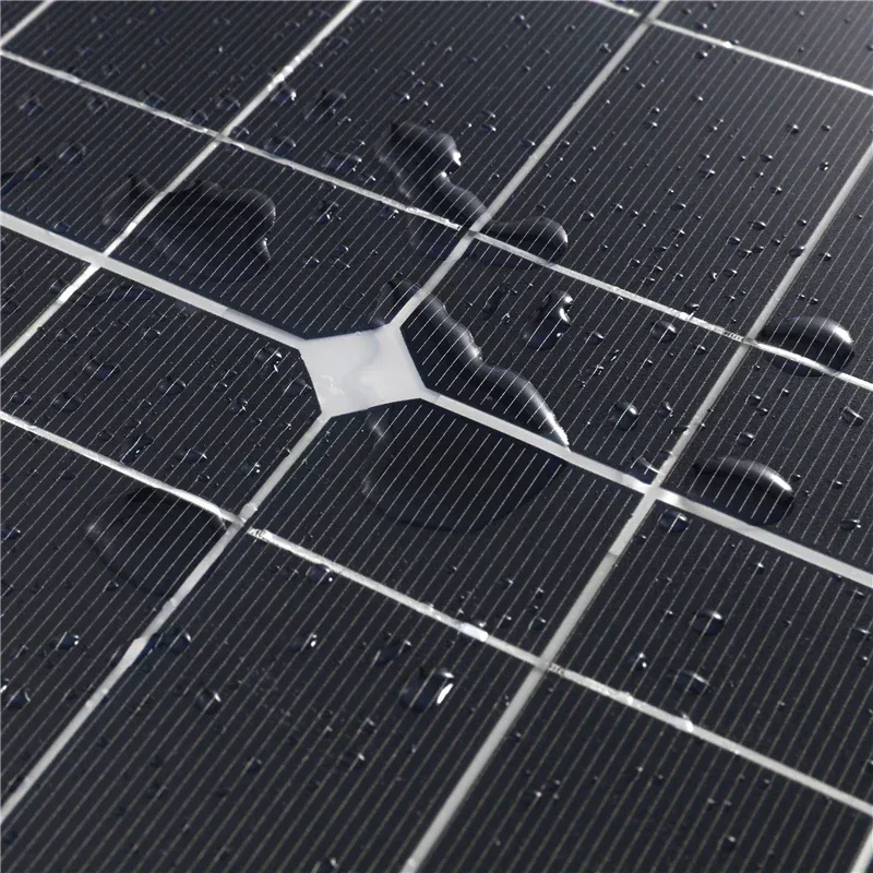 DC+USB Fast Charge 18V 100W Foldable Solar Panel Portable Solar Battery Charger Power Bank for Phone Camping Van RV Outdoor