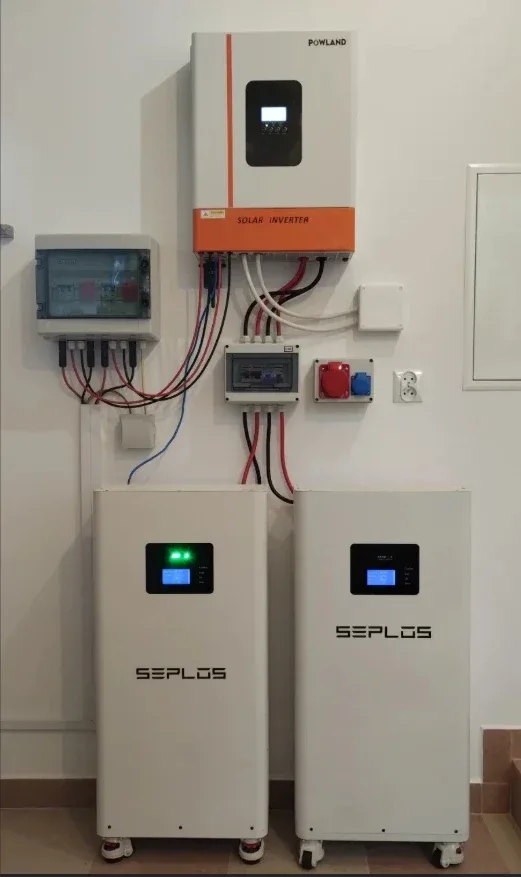 EU Stock 3.0 Seplos Kits Lifepo4 Battery 48V 280AH 310AH 320AH Power Bank Stand Battery Box 2A Balance Rechargeable Solar