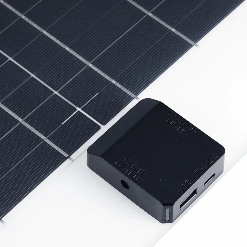 100W 5A-60A Solar Car Battery Charger Kit 5V/12V Fast Charging, high current fast charging Built-in Voltage Regulator
