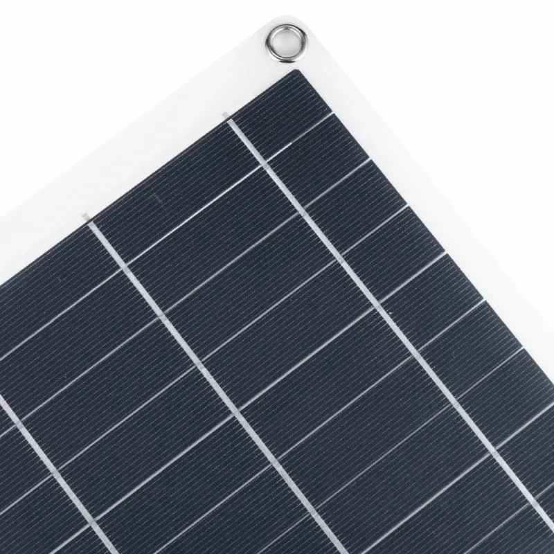 100W 5A-60A Solar Car Battery Charger Kit 5V/12V Fast Charging, high current fast charging Built-in Voltage Regulator