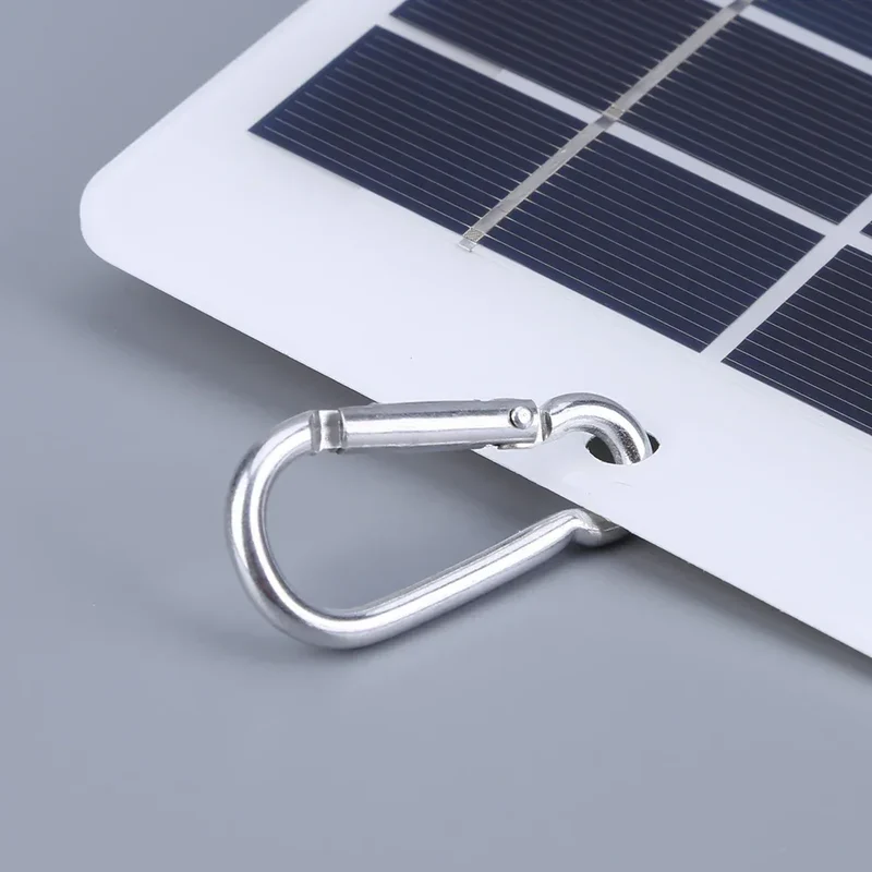 20W 5V Portable Solar Battery Charger Type-C Solar Panel Mobile Power Supply Lightweight Courtyard Lighting With 3-meter Cable