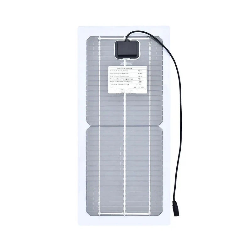 18V 10W Solar Panel Charger Complete Outdoor Camping Mountaineering Travel Solar kit Portable Power Supply For Phone Charging