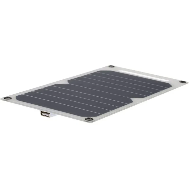 5V 10W Solar Panel USB Outdoor Hike Camping Portable Cells Battery Solar Charger Charging Plate for Mobile Phone Power Bank