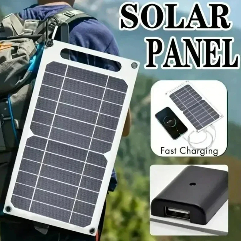 Portable 25-35W Solar Panel. Waterproof, for outdoor hiking/camping. USB mobile phone charging bank & battery charger.