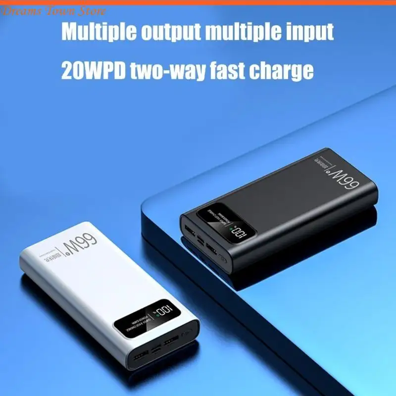 HX6A Fast 66W Mobile Power Adapter 20000/30000/40000mAh Battery