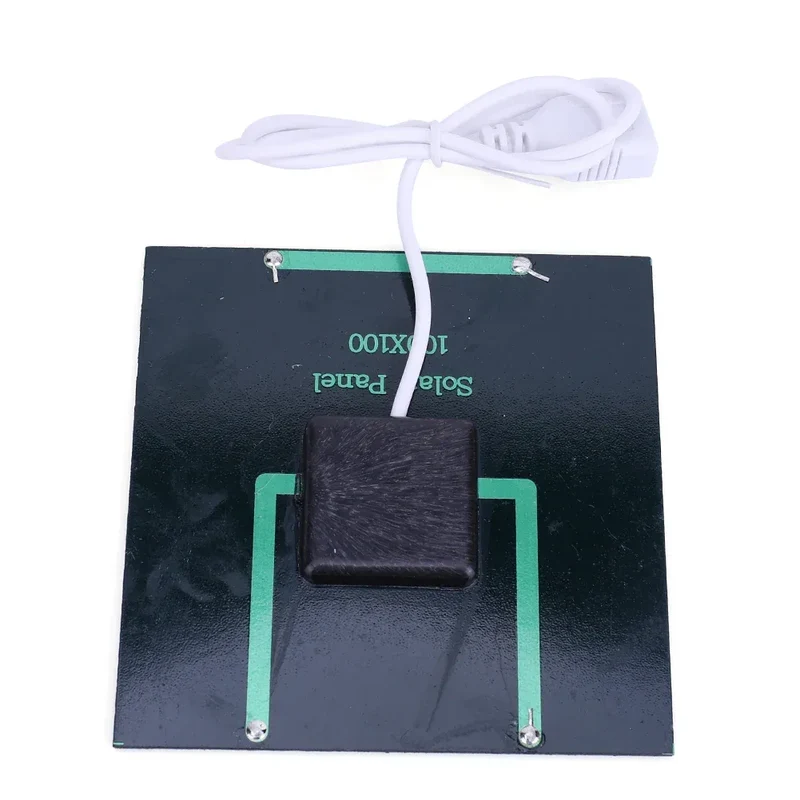 3/5W Battery Charger Solar Panel USB Output Polycrystalline Solar Panel Mobile Power Supply Lightweight for Charger 3.7V Battery