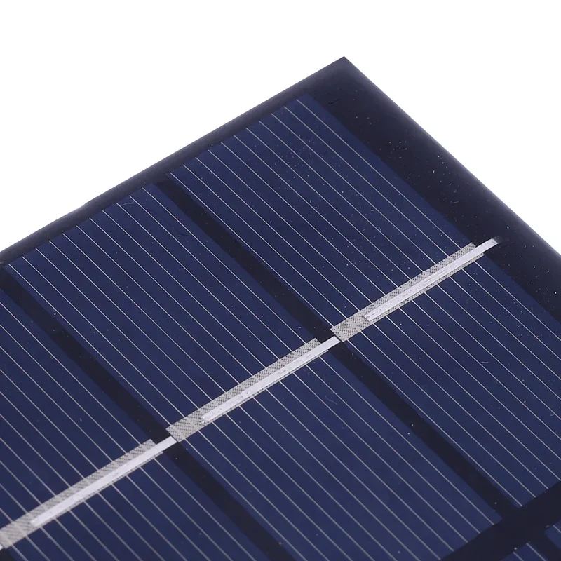 3/5W Battery Charger Solar Panel USB Output Polycrystalline Solar Panel Mobile Power Supply Lightweight for Charger 3.7V Battery