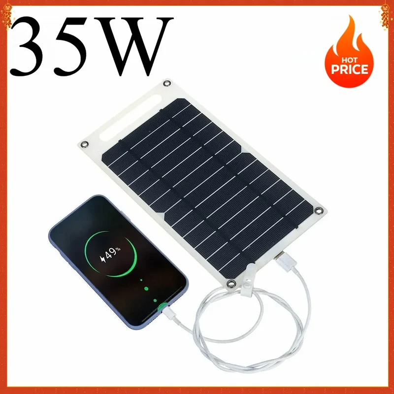 5V USB Solar Charger Outdoor Portable Waterproof Hiking Camping for Power Bank Phone Small Electronics portable solar panel