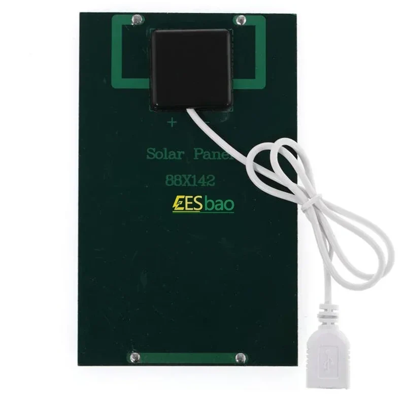 5V USB Solar Charger Outdoor Portable Waterproof Hiking Camping for Power Bank Phone Small Electronics portable solar panel