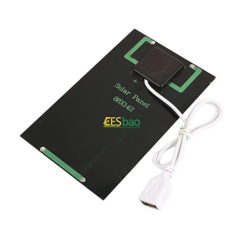 5V USB Solar Charger Outdoor Portable Waterproof Hiking Camping for Power Bank Phone Small Electronics portable solar panel