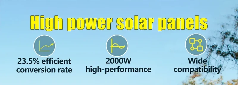 110V220V 6000W Flexible Solar Panel System Kit 12V Battery Charger Controller Inverter Complete For Home Outdoor Capming