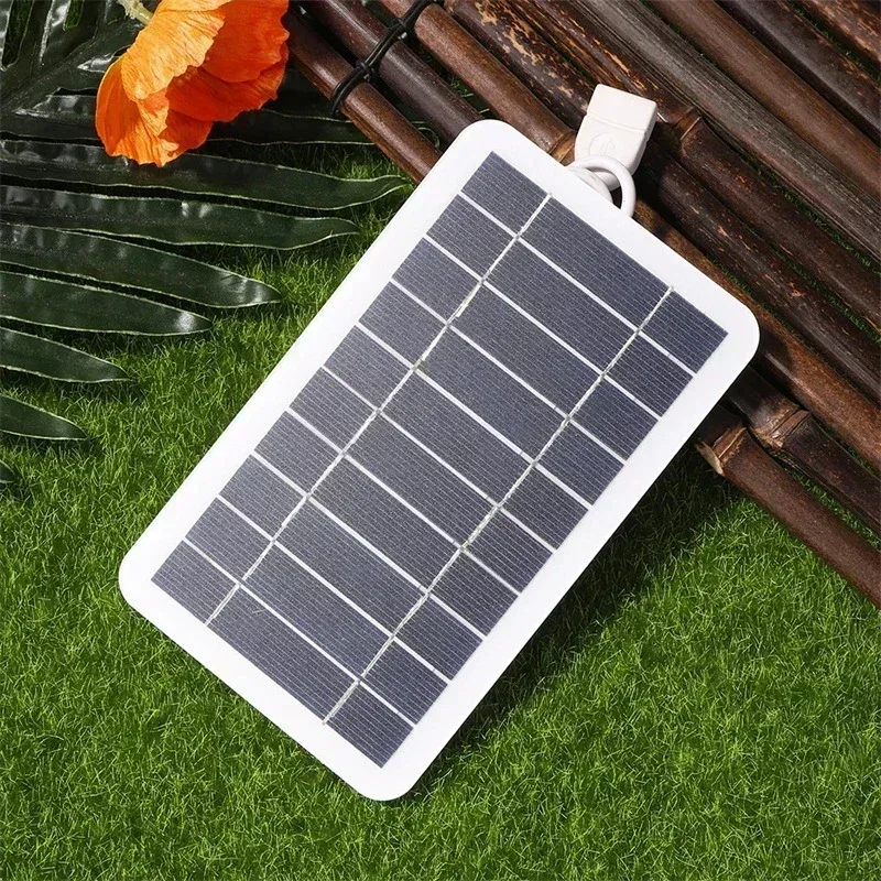 2-15W 5V USB Type-C Solar Panel Charger Kit Portable Flexible Lightweight Mini System for Phones Power Banks Car Camping Hiking