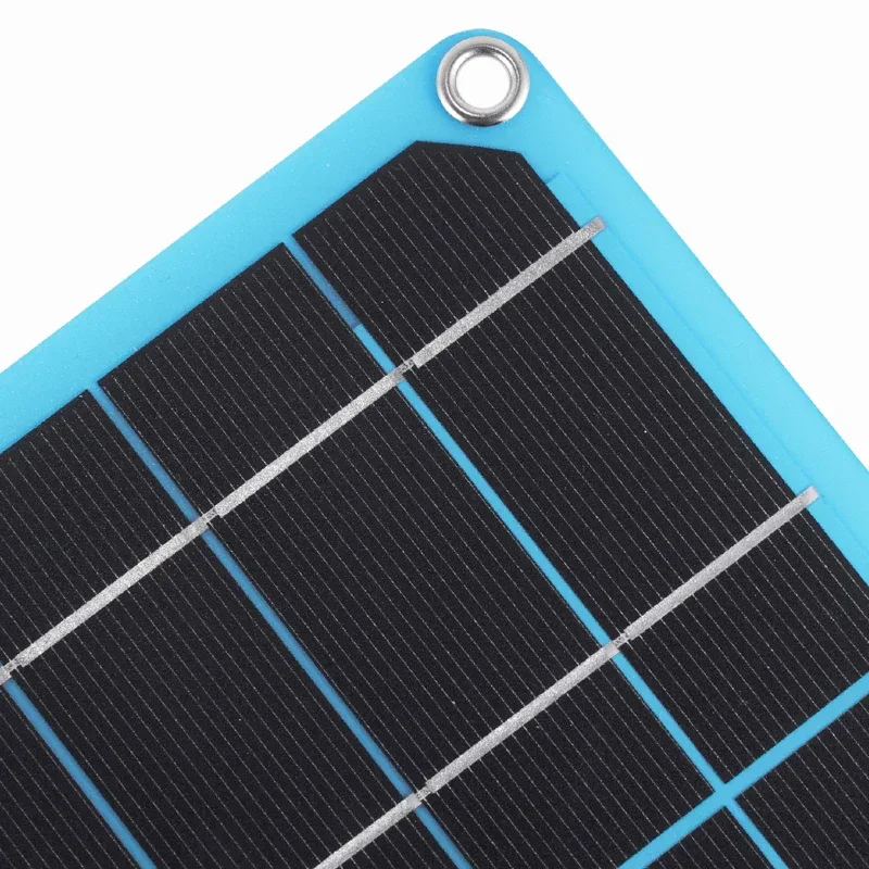 Solar Panel 20W-100W USB Type-C Waterproof Outdoor Hiking Camping Portable Battery Mobile Phone Charging Bank Charging Panel 5V