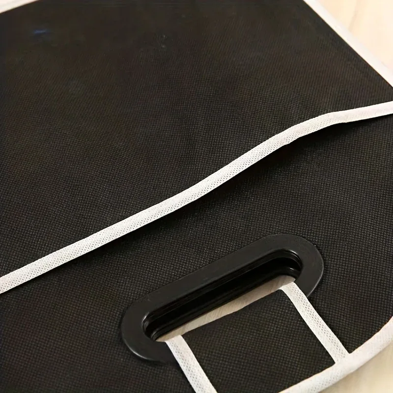 Car Trunk Cargo Storage Bag, Foldable Black Storage Box For Car And Trunk