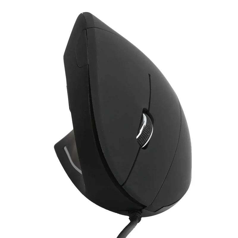 Ergonomic Vertical Wired Mouse Rechargeable Optical USB Computer Mice 1600DPI Gaming Healthy Mice