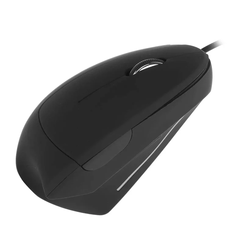 Ergonomic Vertical Wired Mouse Rechargeable Optical USB Computer Mice 1600DPI Gaming Healthy Mice
