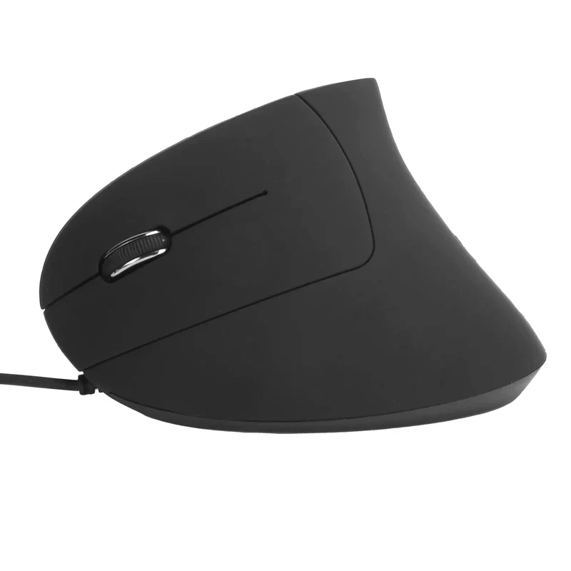 Ergonomic Vertical Wired Mouse Rechargeable Optical USB Computer Mice 1600DPI Gaming Healthy Mice