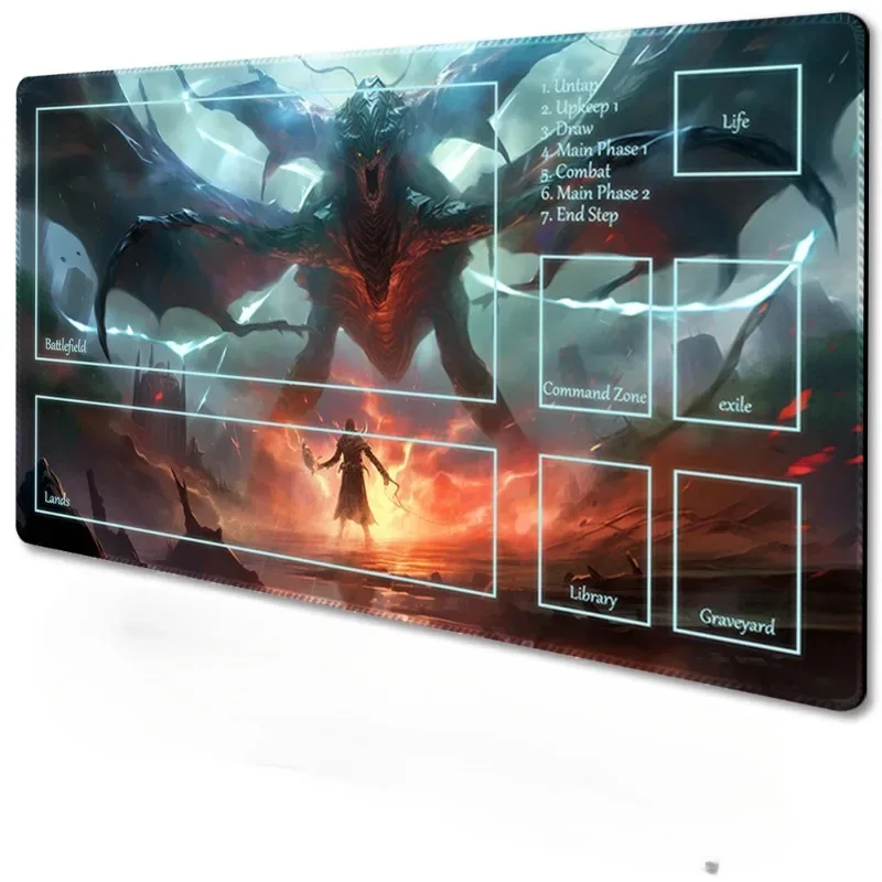 Mouse pad Board Game TCG MTG Playmat Table Mat Game Size 60X35 CM Mousepad Compatible for card game CCG