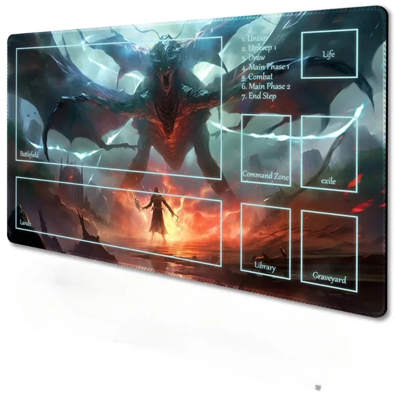 Mouse pad Board Game TCG MTG Playmat Table Mat Game Size 60X35 CM Mousepad Compatible for card game CCG